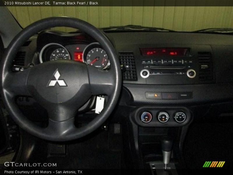 Tarmac Black Pearl / Black 2010 Mitsubishi Lancer DE