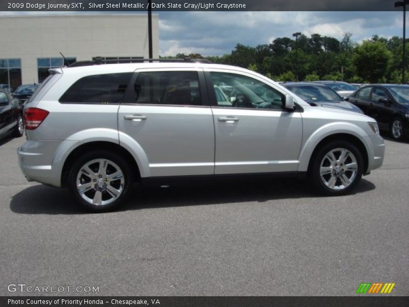 Silver Steel Metallic / Dark Slate Gray/Light Graystone 2009 Dodge Journey SXT