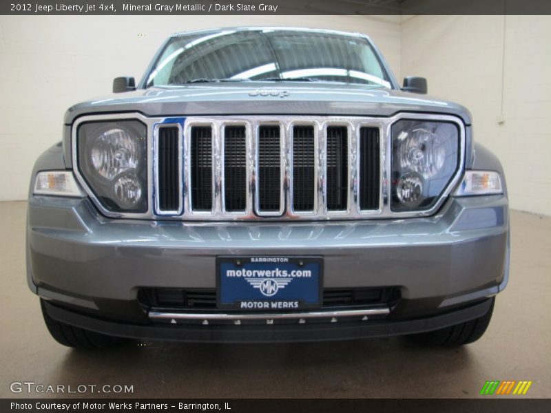 Mineral Gray Metallic / Dark Slate Gray 2012 Jeep Liberty Jet 4x4