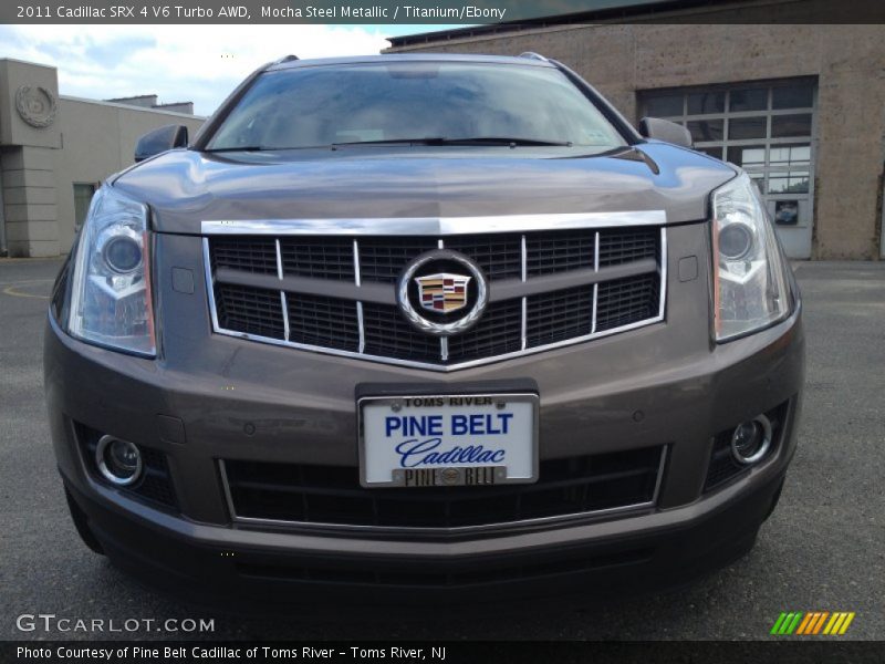 Mocha Steel Metallic / Titanium/Ebony 2011 Cadillac SRX 4 V6 Turbo AWD