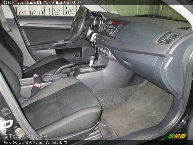 Tarmac Black Pearl / Black 2010 Mitsubishi Lancer DE