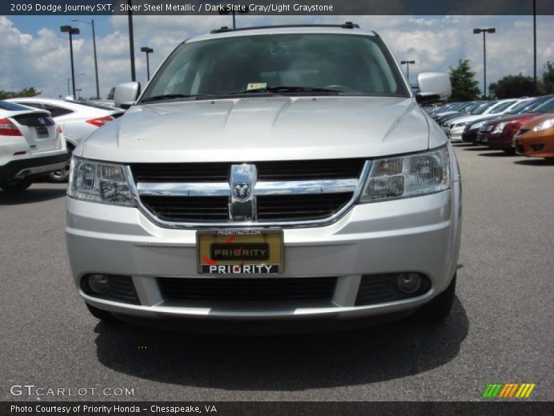 Silver Steel Metallic / Dark Slate Gray/Light Graystone 2009 Dodge Journey SXT