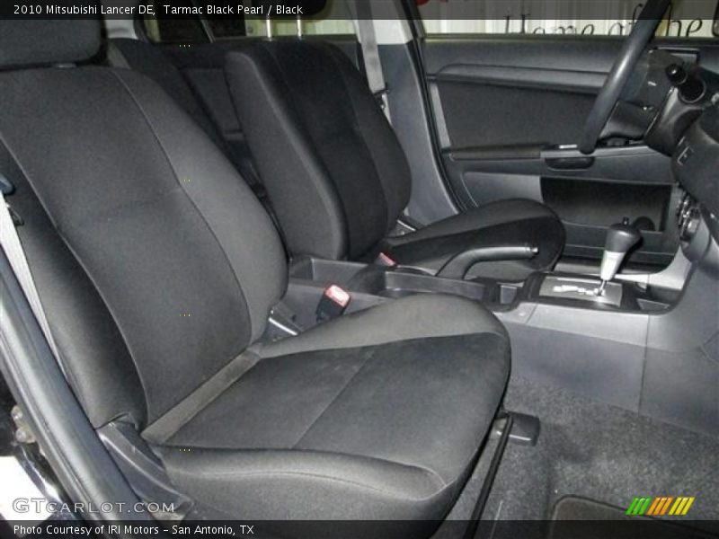 Tarmac Black Pearl / Black 2010 Mitsubishi Lancer DE