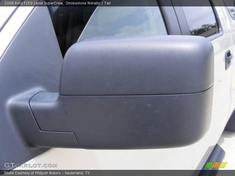 Smokestone Metallic / Tan 2006 Ford F150 Lariat SuperCrew