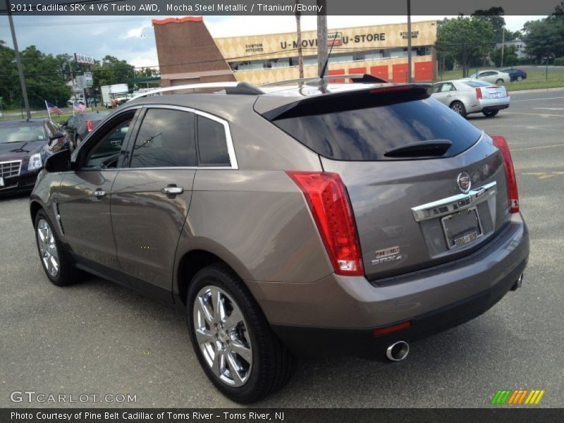 Mocha Steel Metallic / Titanium/Ebony 2011 Cadillac SRX 4 V6 Turbo AWD
