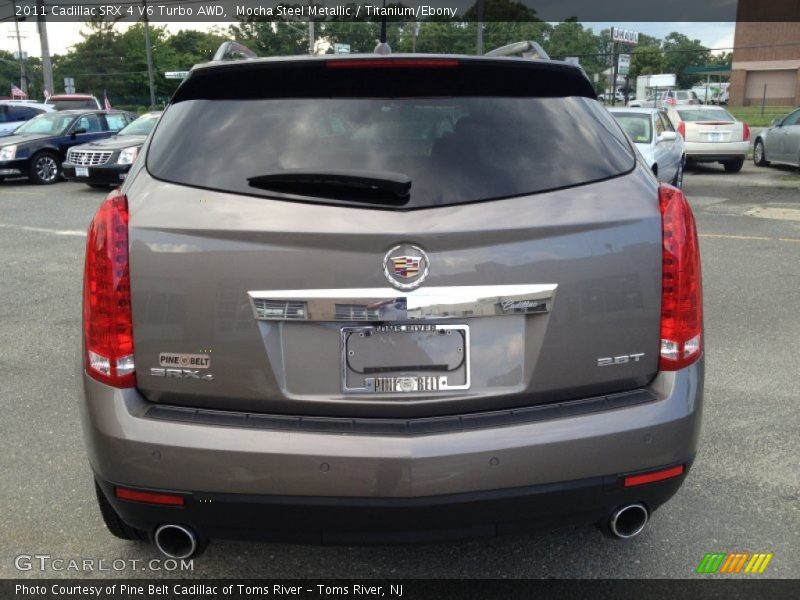 Mocha Steel Metallic / Titanium/Ebony 2011 Cadillac SRX 4 V6 Turbo AWD
