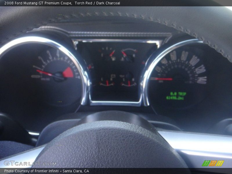 Torch Red / Dark Charcoal 2008 Ford Mustang GT Premium Coupe