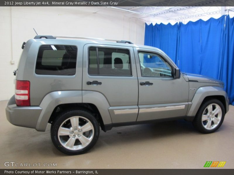 Mineral Gray Metallic / Dark Slate Gray 2012 Jeep Liberty Jet 4x4