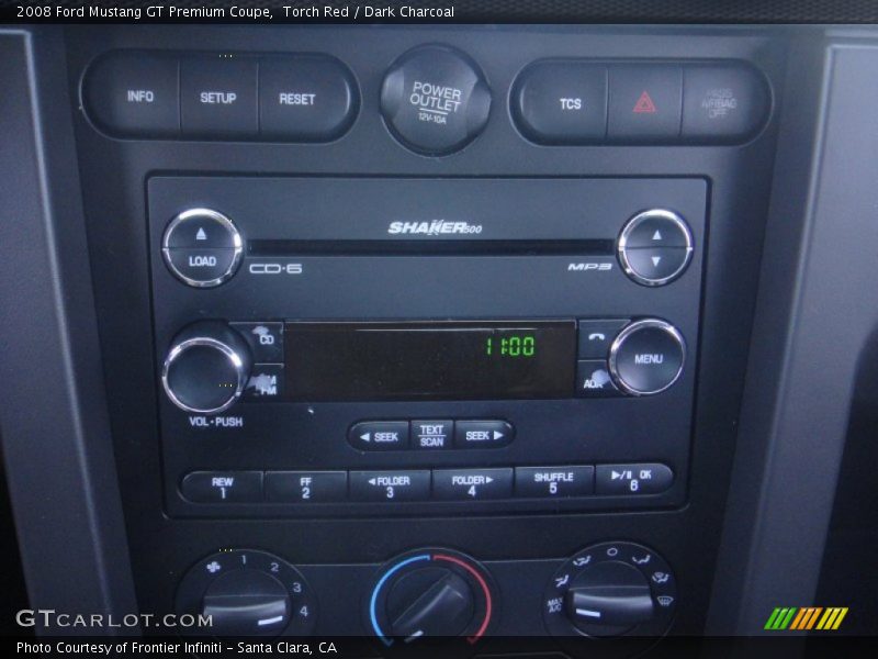 Torch Red / Dark Charcoal 2008 Ford Mustang GT Premium Coupe