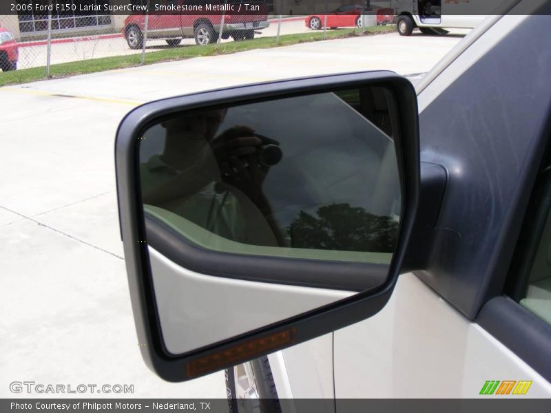 Smokestone Metallic / Tan 2006 Ford F150 Lariat SuperCrew