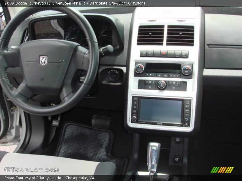 Silver Steel Metallic / Dark Slate Gray/Light Graystone 2009 Dodge Journey SXT