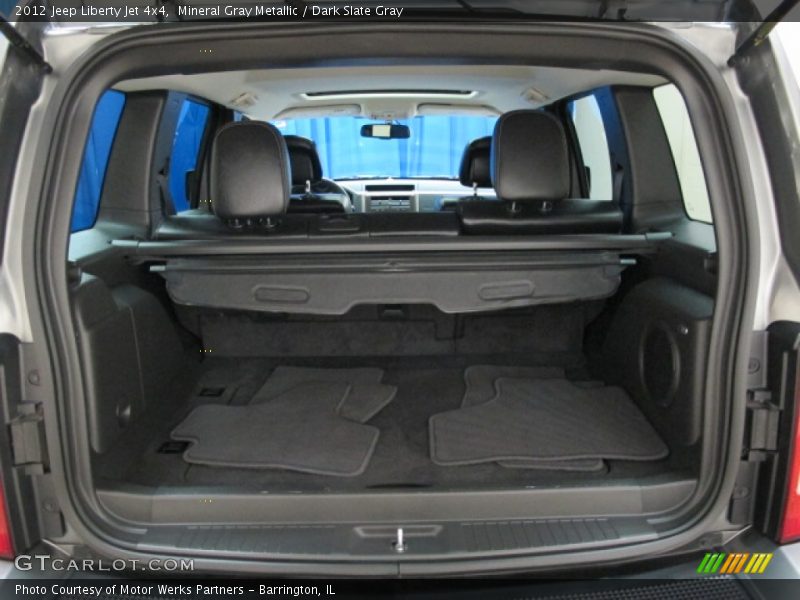 Mineral Gray Metallic / Dark Slate Gray 2012 Jeep Liberty Jet 4x4