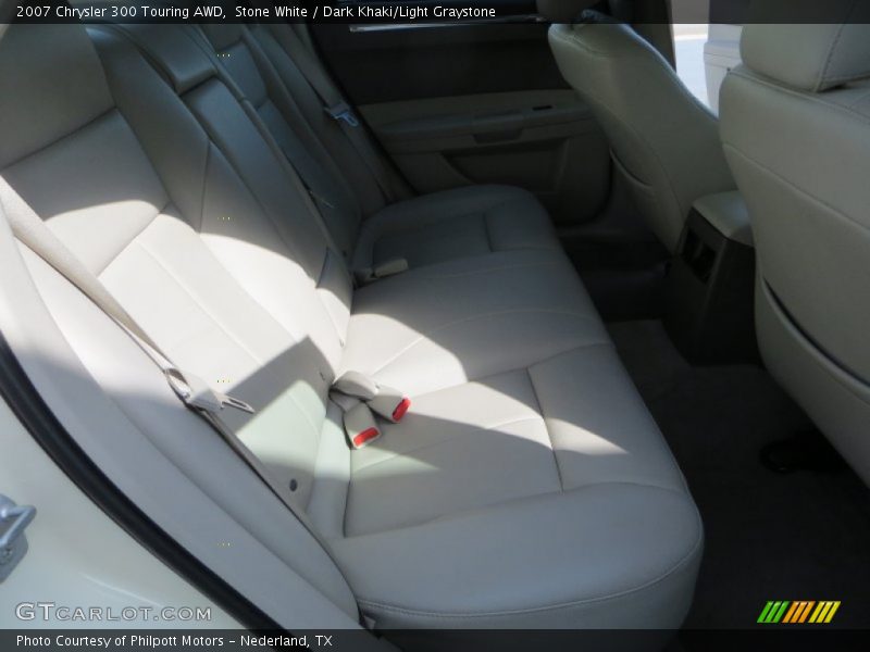 Stone White / Dark Khaki/Light Graystone 2007 Chrysler 300 Touring AWD