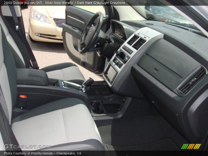 Silver Steel Metallic / Dark Slate Gray/Light Graystone 2009 Dodge Journey SXT