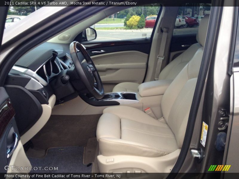 Mocha Steel Metallic / Titanium/Ebony 2011 Cadillac SRX 4 V6 Turbo AWD