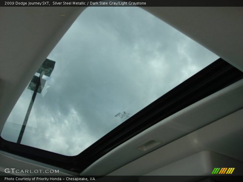 Silver Steel Metallic / Dark Slate Gray/Light Graystone 2009 Dodge Journey SXT