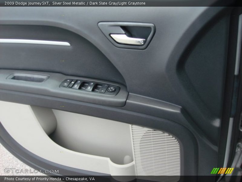 Silver Steel Metallic / Dark Slate Gray/Light Graystone 2009 Dodge Journey SXT