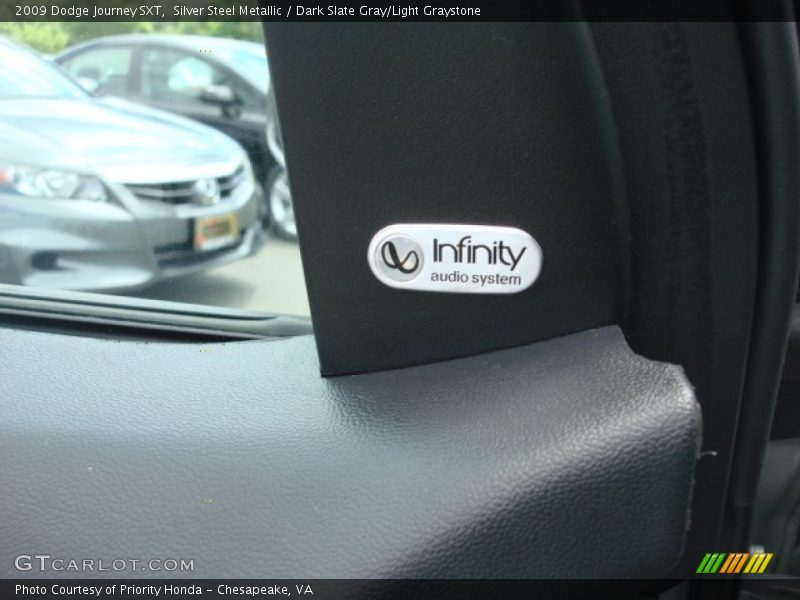 Silver Steel Metallic / Dark Slate Gray/Light Graystone 2009 Dodge Journey SXT