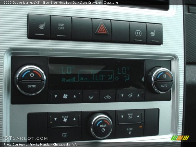 Silver Steel Metallic / Dark Slate Gray/Light Graystone 2009 Dodge Journey SXT