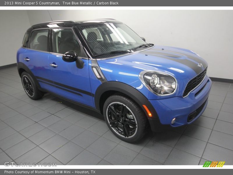 True Blue Metallic / Carbon Black 2013 Mini Cooper S Countryman