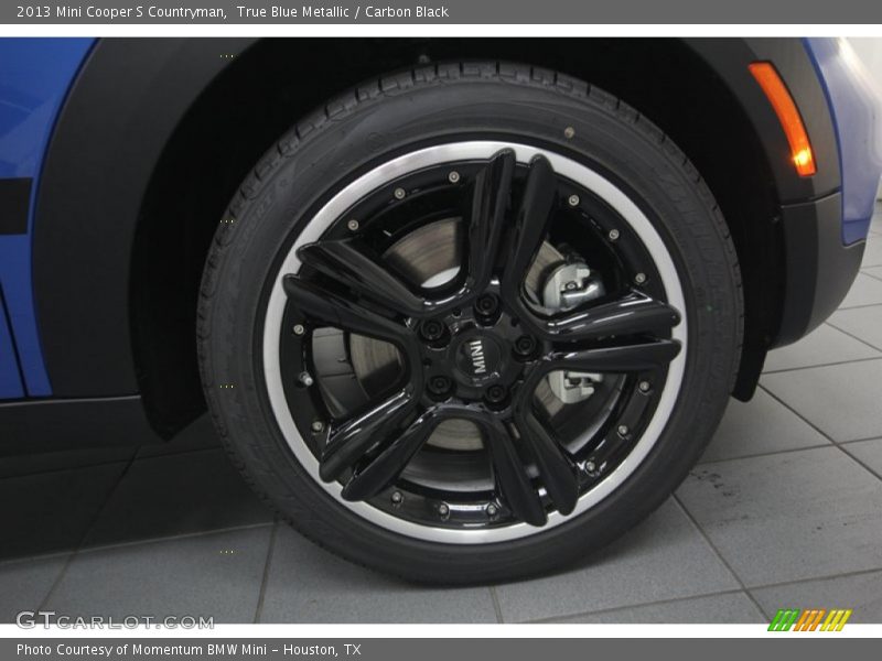 True Blue Metallic / Carbon Black 2013 Mini Cooper S Countryman