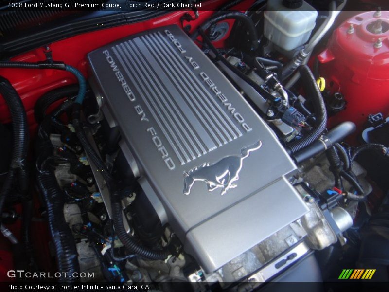 Torch Red / Dark Charcoal 2008 Ford Mustang GT Premium Coupe