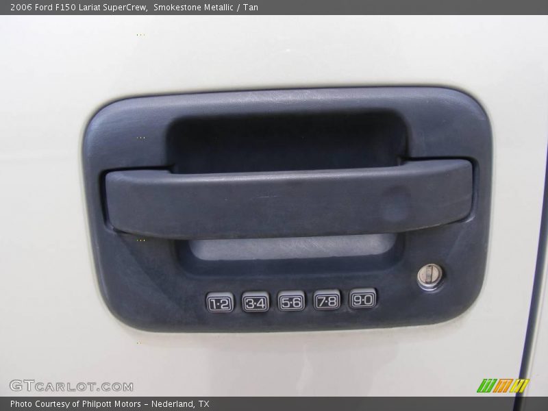 Smokestone Metallic / Tan 2006 Ford F150 Lariat SuperCrew