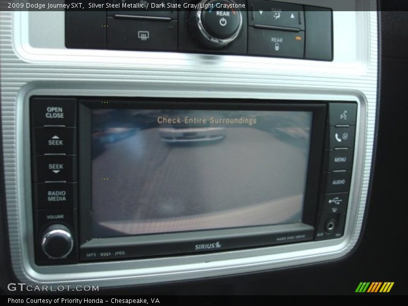 Silver Steel Metallic / Dark Slate Gray/Light Graystone 2009 Dodge Journey SXT