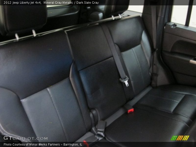 Mineral Gray Metallic / Dark Slate Gray 2012 Jeep Liberty Jet 4x4