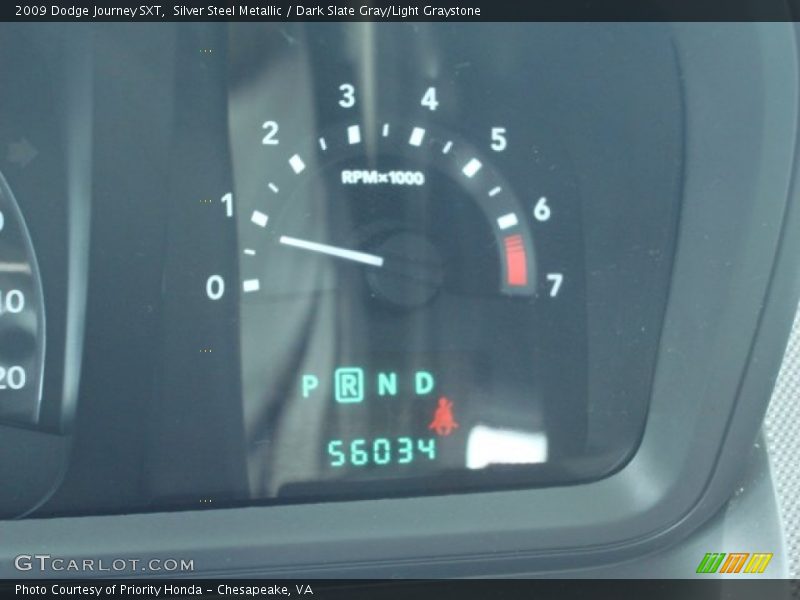 Silver Steel Metallic / Dark Slate Gray/Light Graystone 2009 Dodge Journey SXT