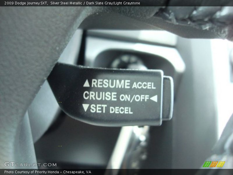 Silver Steel Metallic / Dark Slate Gray/Light Graystone 2009 Dodge Journey SXT