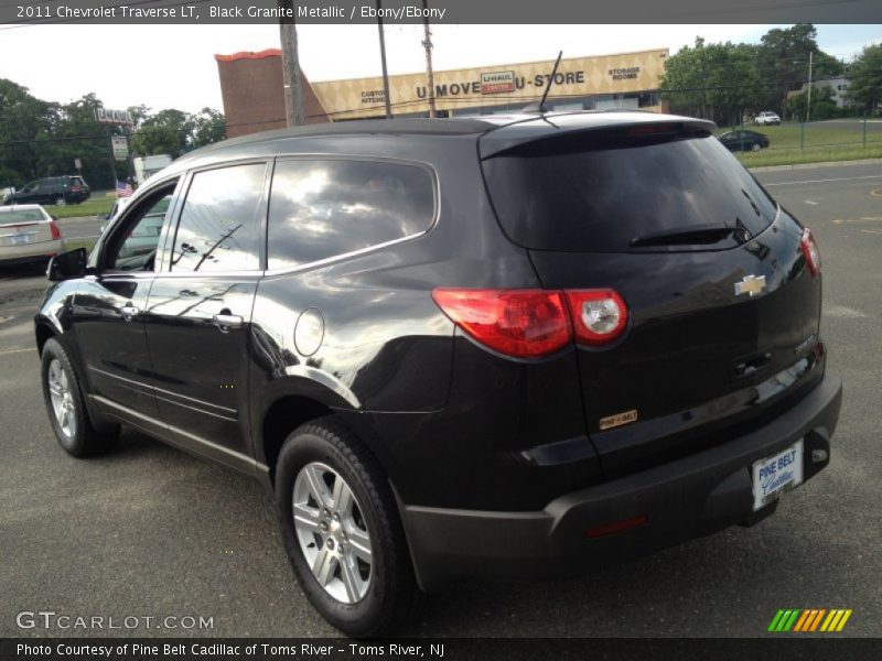 Black Granite Metallic / Ebony/Ebony 2011 Chevrolet Traverse LT