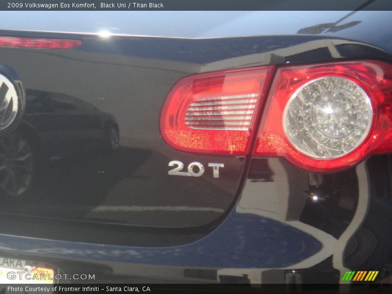 Black Uni / Titan Black 2009 Volkswagen Eos Komfort