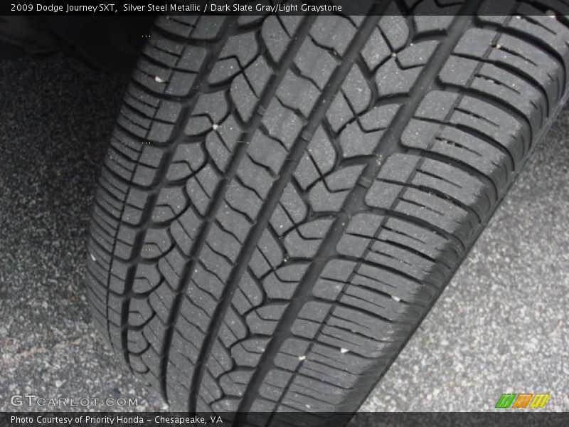 Silver Steel Metallic / Dark Slate Gray/Light Graystone 2009 Dodge Journey SXT