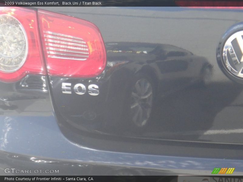 Black Uni / Titan Black 2009 Volkswagen Eos Komfort