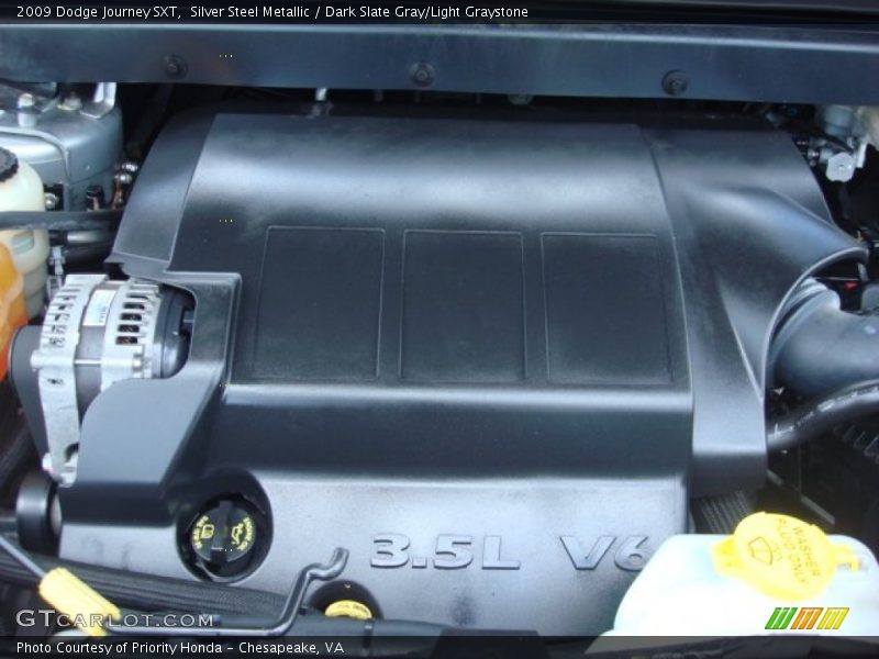Silver Steel Metallic / Dark Slate Gray/Light Graystone 2009 Dodge Journey SXT
