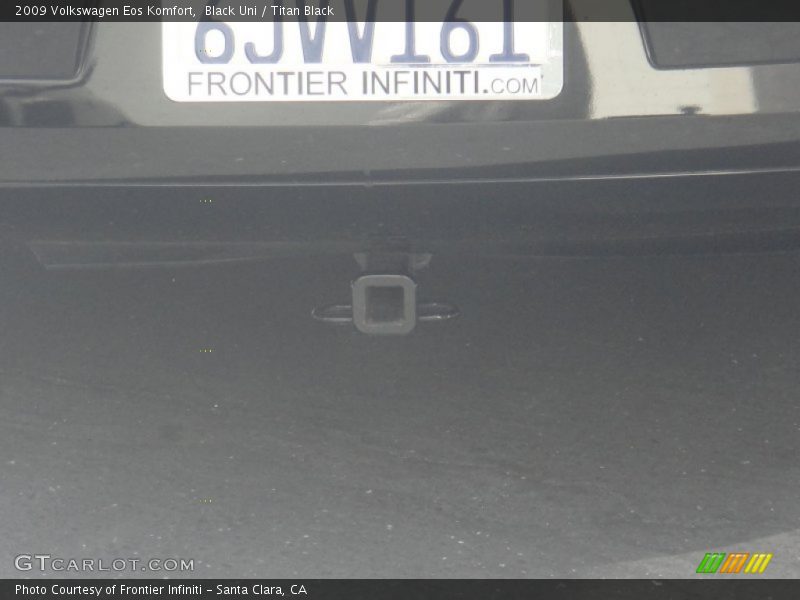 Black Uni / Titan Black 2009 Volkswagen Eos Komfort