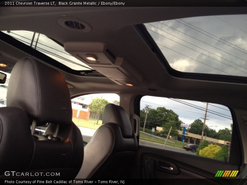 Black Granite Metallic / Ebony/Ebony 2011 Chevrolet Traverse LT