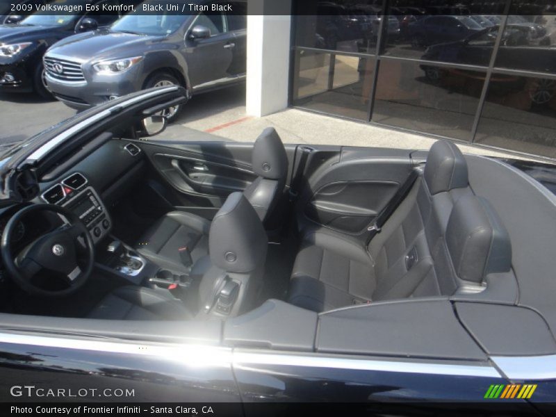Black Uni / Titan Black 2009 Volkswagen Eos Komfort
