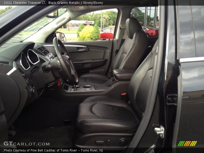 Black Granite Metallic / Ebony/Ebony 2011 Chevrolet Traverse LT