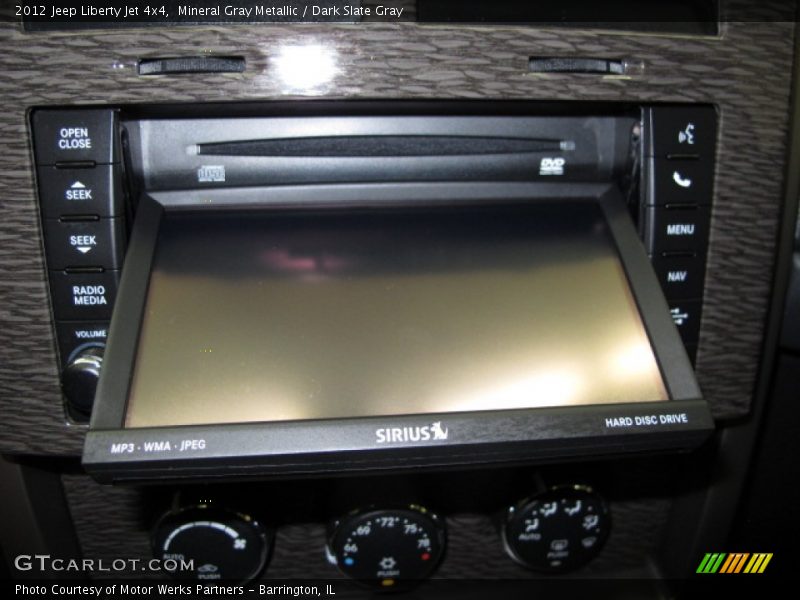 Mineral Gray Metallic / Dark Slate Gray 2012 Jeep Liberty Jet 4x4