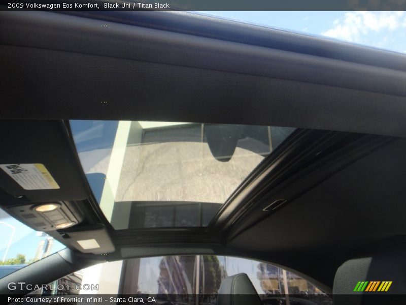 Black Uni / Titan Black 2009 Volkswagen Eos Komfort