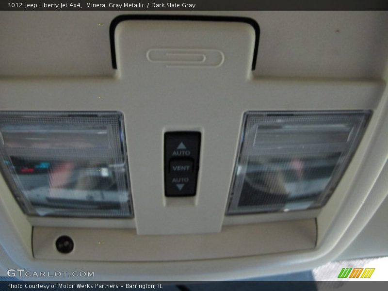 Mineral Gray Metallic / Dark Slate Gray 2012 Jeep Liberty Jet 4x4