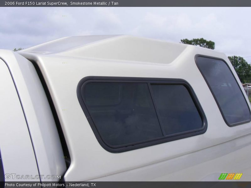 Smokestone Metallic / Tan 2006 Ford F150 Lariat SuperCrew