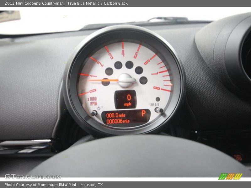True Blue Metallic / Carbon Black 2013 Mini Cooper S Countryman