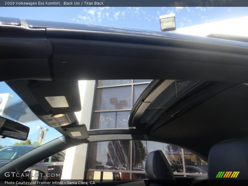Black Uni / Titan Black 2009 Volkswagen Eos Komfort