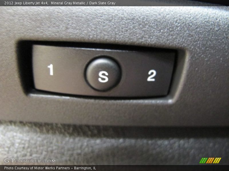 Mineral Gray Metallic / Dark Slate Gray 2012 Jeep Liberty Jet 4x4