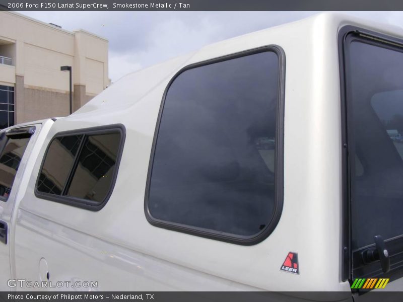 Smokestone Metallic / Tan 2006 Ford F150 Lariat SuperCrew