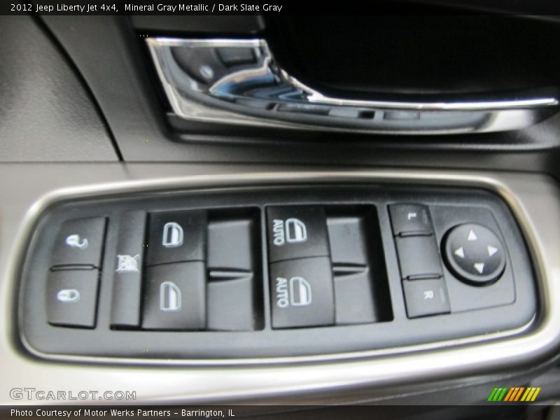 Mineral Gray Metallic / Dark Slate Gray 2012 Jeep Liberty Jet 4x4