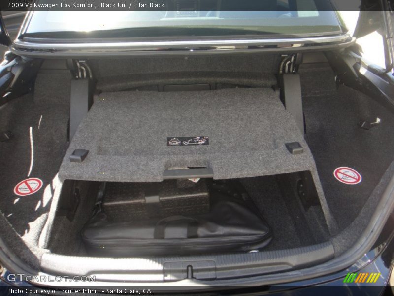 Black Uni / Titan Black 2009 Volkswagen Eos Komfort